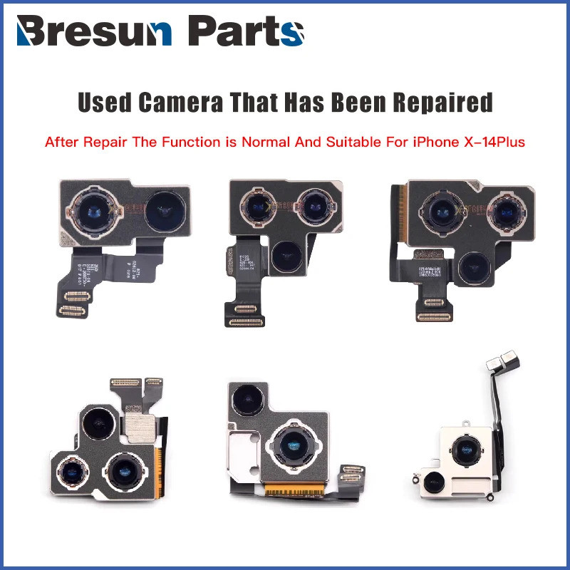 กล้องมือสองสําหรับ iPhone X 11 12 13 14 series ซ่อม การใช้งานกล้อง iPhone ใช้งานได้สําหรับ 13prmax 1