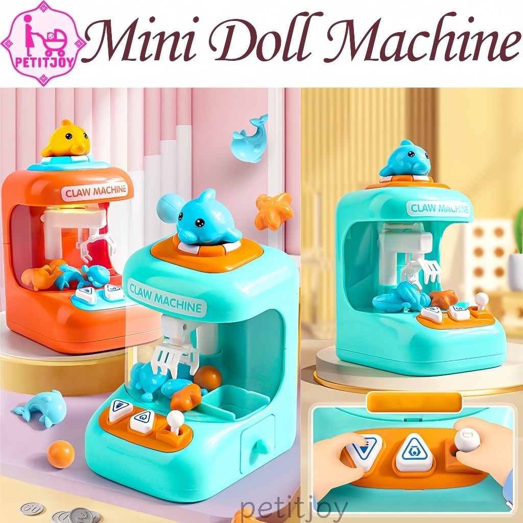 เด็ก Mini Gachapon Machine Claw Machine ของเล่น Interact ของเล่นเด็ก Grabbing Mini ของเล่น Gumball M