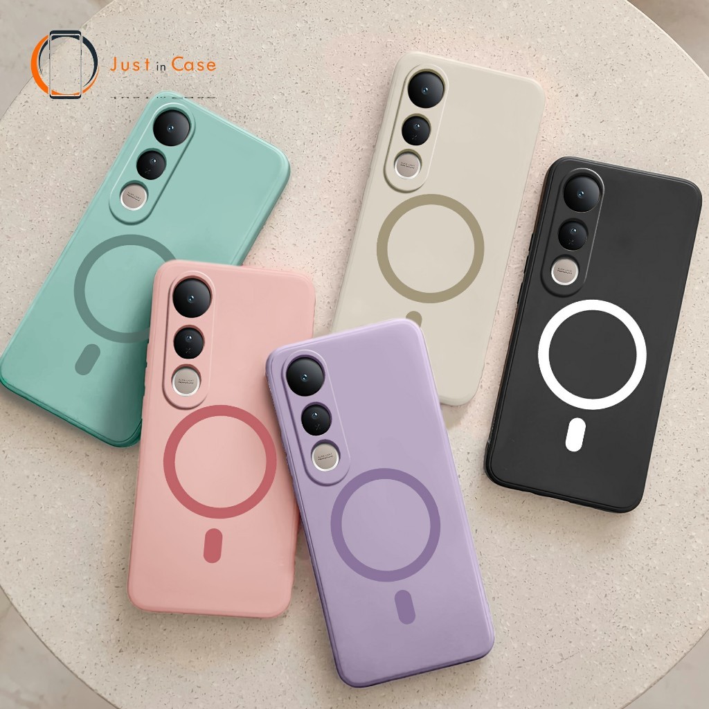 Softcase Macaron TPU Square Edge (UV73) ป้องกันกล้อง Vivo V50 / V50 Lite