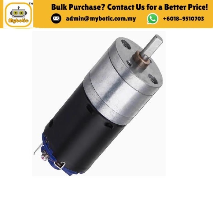 GM25-370 12V RPM580, RPM980 High Power Brushed SUMO DC Geared Motor & Bracket
