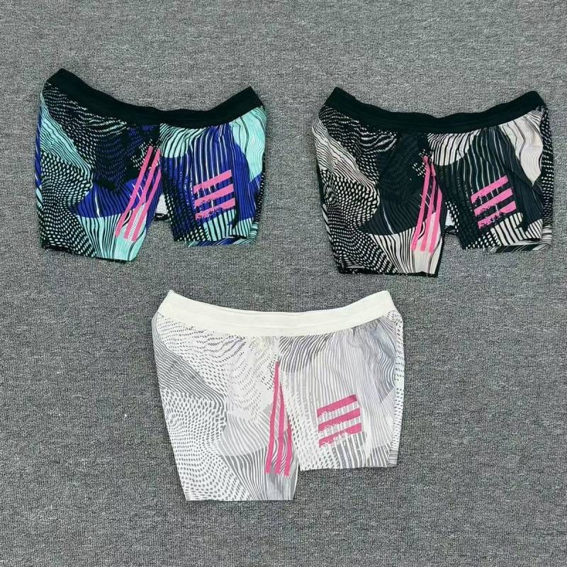 [Hot] Sports Track and Field Sports Three-Point Lining Professional Shorts Quick-Drying Men's and Women's Marathon Running Training Glue Traceless Panties bbBN