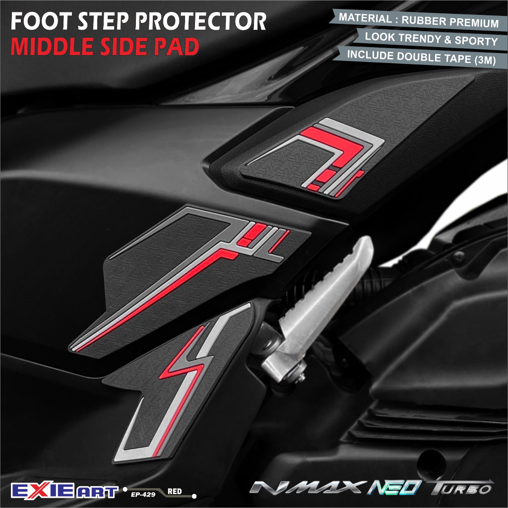 เท้า Step Protector Nmax Neo Turbo กลางขั้นตอน Body Protector ฝาครอบ Exie Art