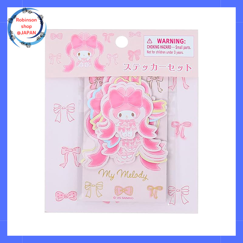 Sanrio Sticker Set (Ribbon Princess) My Melody 468347