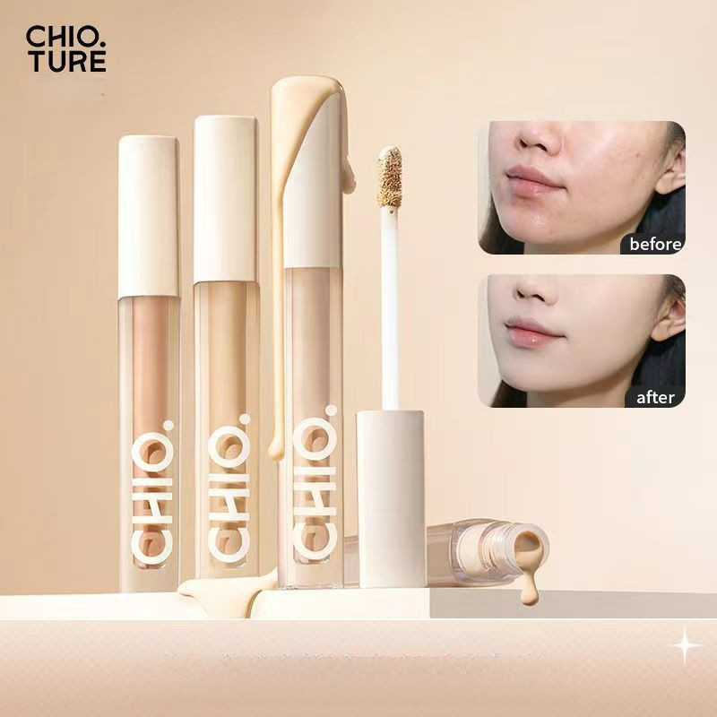 CHIOTURE คอนซีลเลอร์ Brightening Liquid Highlight Condensation ครอบคลุมจุดและความหมองคล้ําดวงตาและใบ