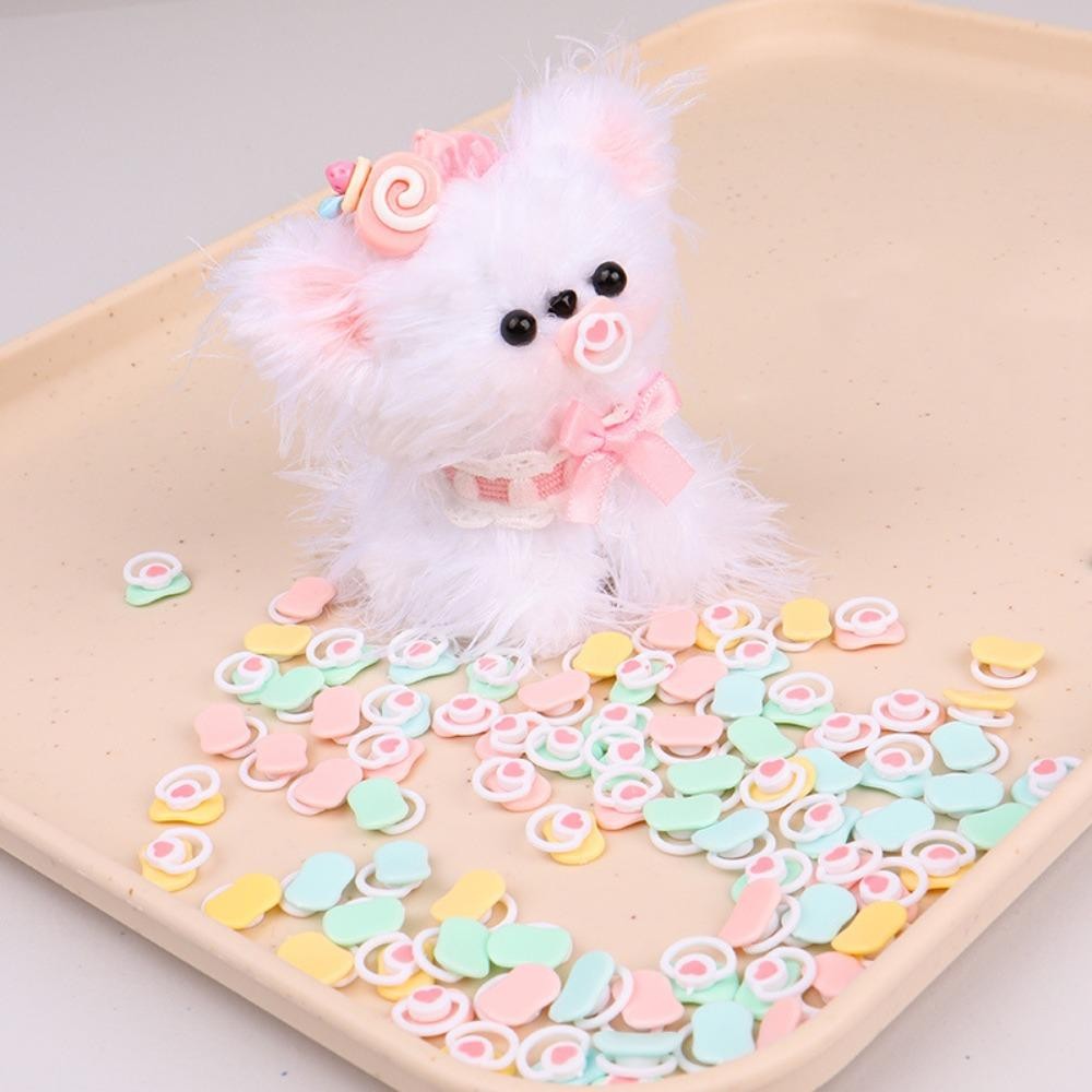 Adamesuo 4 ชิ้น Mini ตุ๊กตา Pacifier, Pacifier รุ่นสีชมพู/สีฟ้าตุ๊กตา BJD Dummy Pacifier, ของเล่น Pacifier อุปกรณ์เสริม Miniature พลาสติกน่ารักตุ๊กตา Pacifier อุปกรณ์เสริมตุ๊กตาอุปกรณ์เสริม ราคา ถูกที่สุด ดีลบีเคเค แกลเลอรีภาพที่ 7