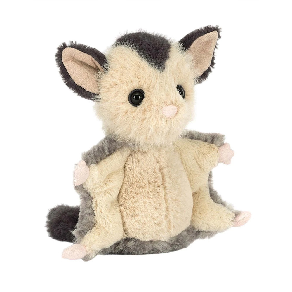 Cartoon Sugar Glider Plush Toys Lovely Flying Squirrel Limbs Funny Animal Doll Birthday Gift