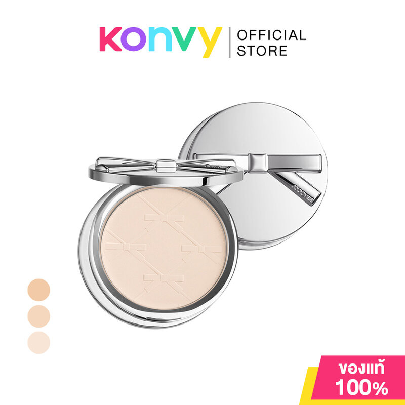 JOOCYEE Silky Soft Powder Foundation 10g จูซซีย์ แป้งพัฟผสมรองพื้น.