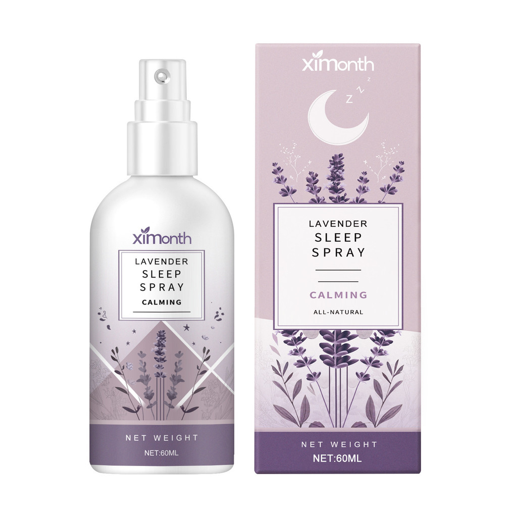 Ximonth Sleeping Spray บรรเทาอาการความวิตกกังวลความเมื่อยล้า Light Sleep Care Sleep Relax Body Mind 