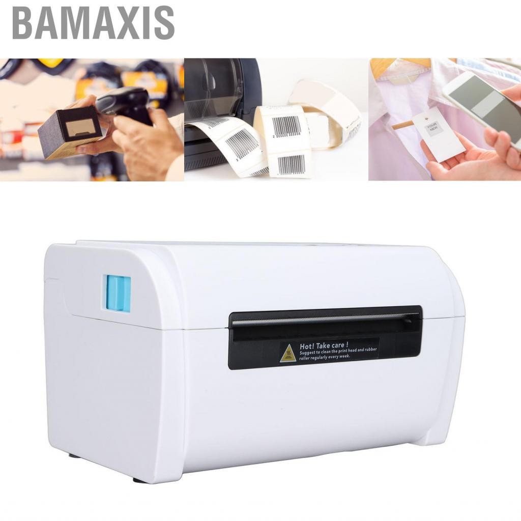 Bamaxis เครื่องพิมพ์ฉลากความร้อนบันทึกพื้นที่การพิมพ์อย่างต่อเนื่องสำหรับระบบการขนส่ง POS ระบบ POS