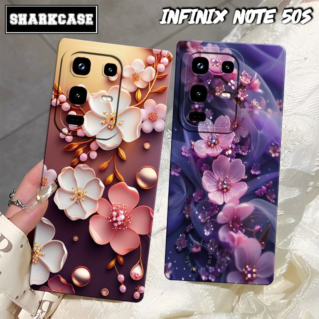 Softcase HP INFINIX NOTE 50s / NOTE 50X / NOTE 50 / NOTE 50 PRO / NOTE 50 PRO PLUS ล่าสุด Aesthetic 