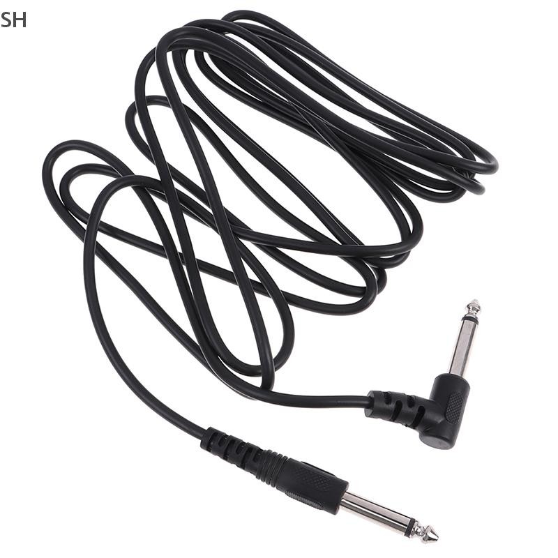[shn] Guitar AMP Cable 3m Electric Patch Cord Guitar Amplifier Amp Guitar Cable Electric Guitar Inst