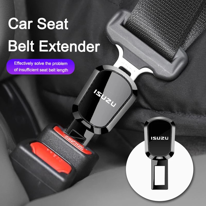 1/2pc Isuzu รถเข็มขัดนิรภัยคลิป extender เข็มขัดนิรภัยล็อคปลั๊กหัวเข็มขัดสําหรับ Isuzu DMAX MUX troooper elf NQR 75 ไปข้างหน้า rodeo KB Bighorn
