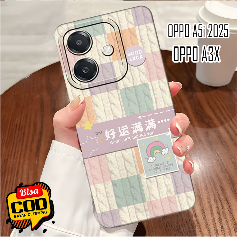 เคส Oppo A5i 4G 2025 A3X A3 Nfc A5 Pro 4G A5 Pro 5G OPPO Mobile Softcase - เคสซิลิโคนยืดหยุ่น - กล้อ