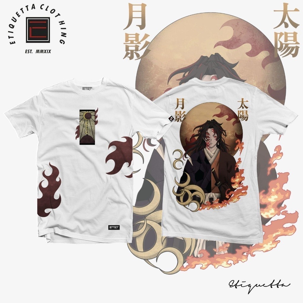 GooFee - ETQT WorldWide - Unisex - Anime Shirt - Demon Slayer - Kokushibo and Yoriichi rep