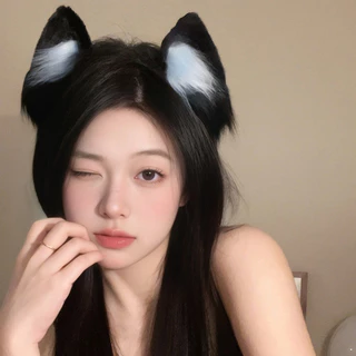 หูแมวนำเสนอในรูปแบบสามมิติHairpin แถบคาดศีรษะสำหรับHeadwear