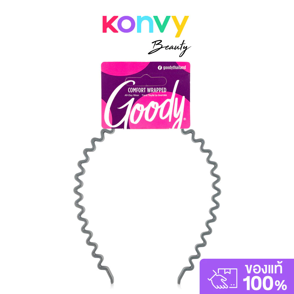 Goody Zigzag Headband 1pc กู้ดดี้ ที่คาดผม ทรงซิกแซ็ก.