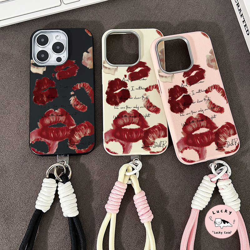 เคสไอโฟน 11 กราฟิตี้ริมฝีปากสีแดงพิมพ์นุ่ม สำหรับ IPhone 15 11 13 16 14 12 Pro Max 16 15 7 8 14 Plus XR X XS Max SE 2 3 ราคา ถูกที่สุด ดีลบีเคเค แกลเลอรีภาพที่ 9