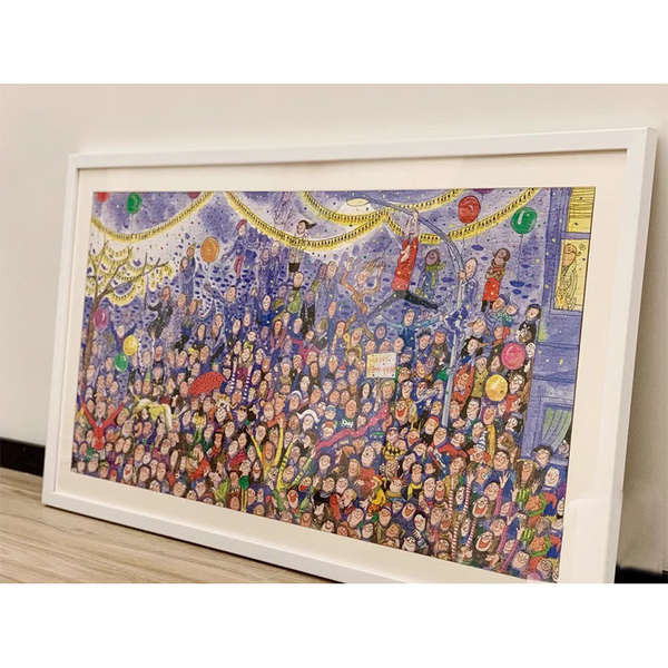 แต่งผนัง กรอบรูป a4 Maokong กรอบปริศนาไม้เรียบง่าย1000ชิ้น81.3x40.6 950ชิ้น102x34กรอบปริศนา