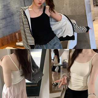🌸พร้อมส่ง🌸 เสื้อกล้ามเด็กผู้หญิงน่ารัก เนื้อผ้านุ่ม ใส่สบาย ไม่อึดอัด ราคาส่ง