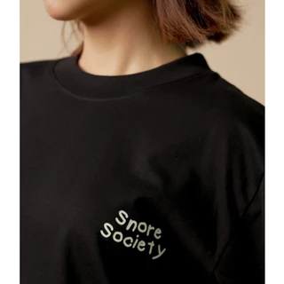Strayandcool เสื้อยืดโอเวอร์ไซส์ "Snore Society" Oversized T-shirt