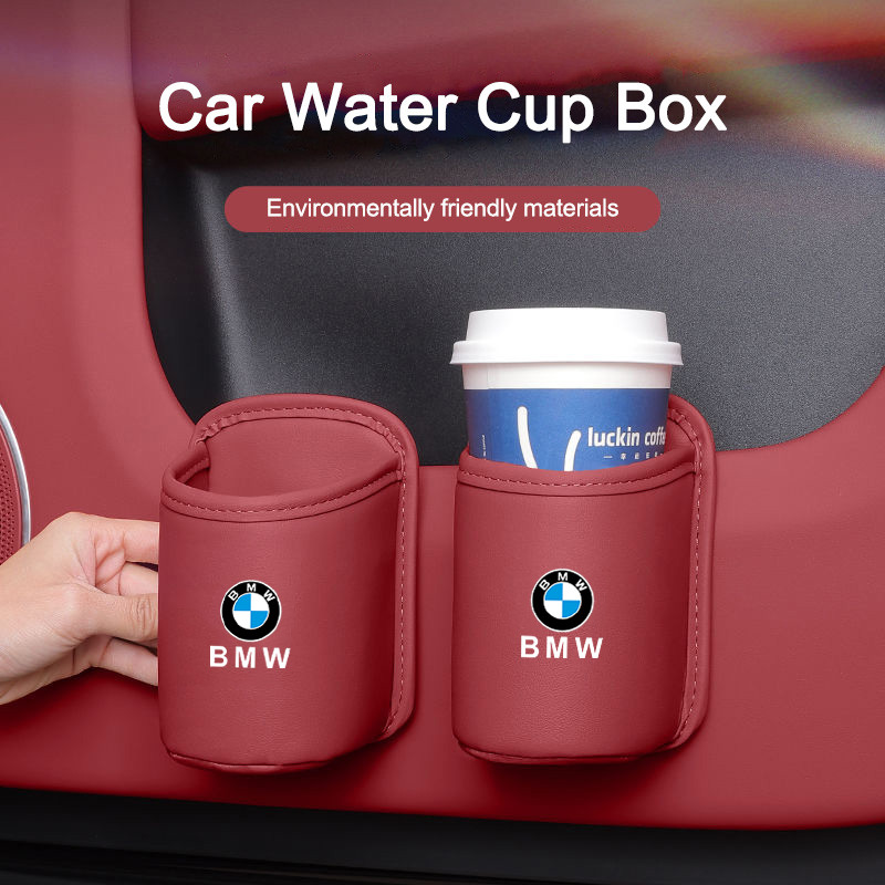 รถประตูที่วางแก้วอัตโนมัติเครื่องดื่ม Rack Storage Bin Auto เบาะหลังถ้วยสําหรับ BMW M Sport M1 M3 M4