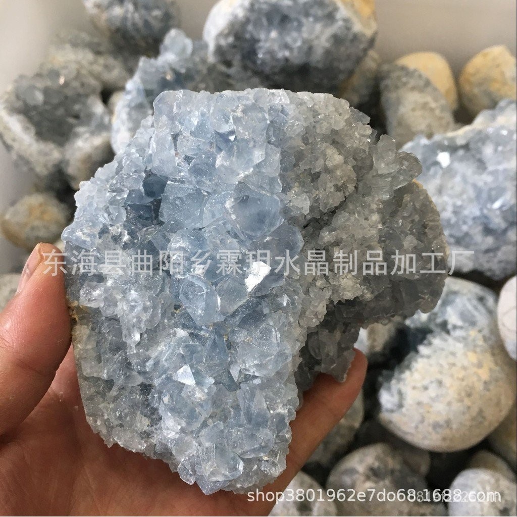 เครื่องประดับถ้ําคริสตัลหินหยาบ Kyanite First-Hand Kyanite Cave ธรรมชาติ Kyanite Lapis Lazuli Supply