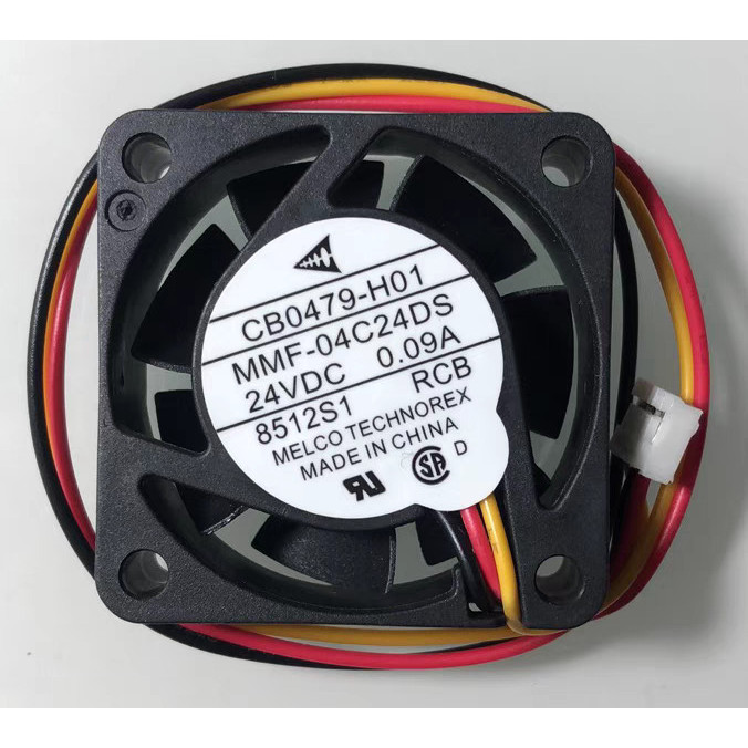 พัดลมใหม่เอี่ยม MR-J3 พัดลมไดรฟ์ CB0479-H01 MMF-04C24DS-RCB 24V 0.09A