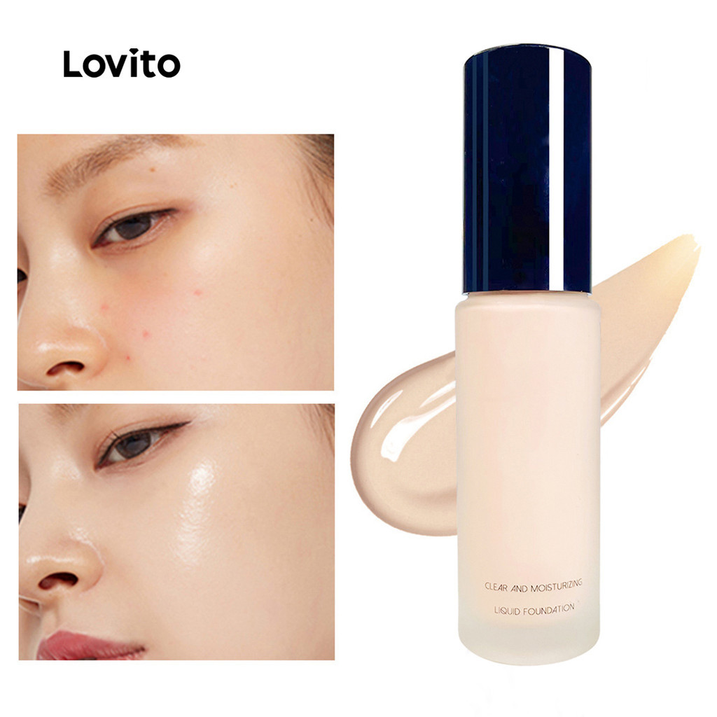 Lovito คอนซีลเลอร์ รองพื้น ควบคุมความมัน ดูเรียบเนียน แบบลําลอง สําหรับผู้หญิง LCS09006