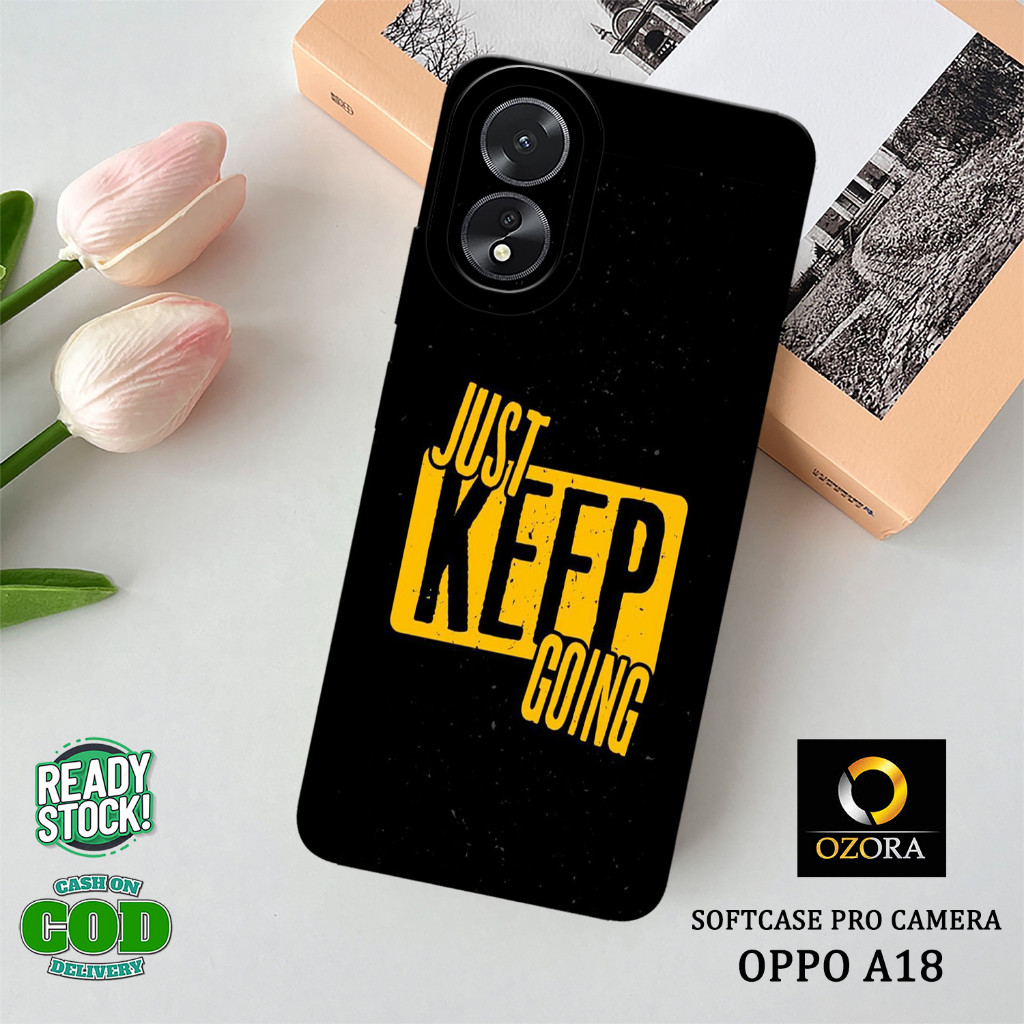 HP OZORA - เคส OPPO A18 Softcase ล่าสุด - เคส OPPO A18 2023 - เคสโทรศัพท์ OPPO A18 - เคสโทรศัพท์ - เ