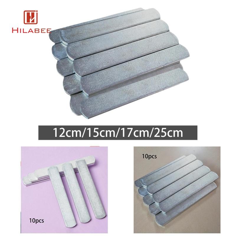 HILABEE แผ่นถ่วงน้ำหนักเหล็ก 10 ชิ้น ออกแบบมาสำหรับวิ่งออกกำลังกาย สะดวกพกพา และทนทาน