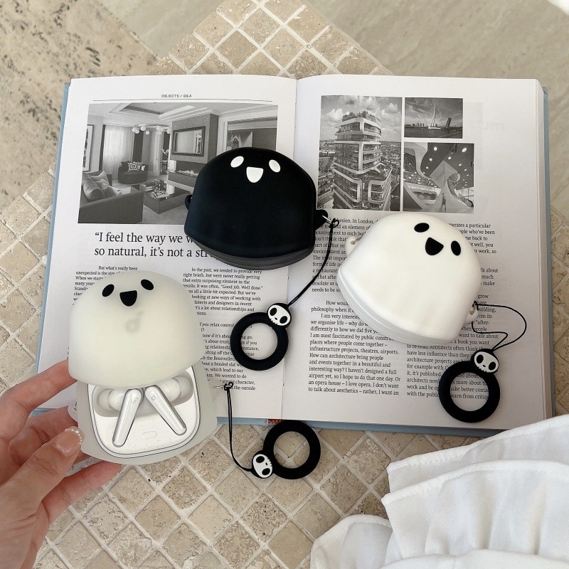 适用Liberty5耳机套Soundcore无线蓝牙保护壳卡通可爱防摔硅胶保护套