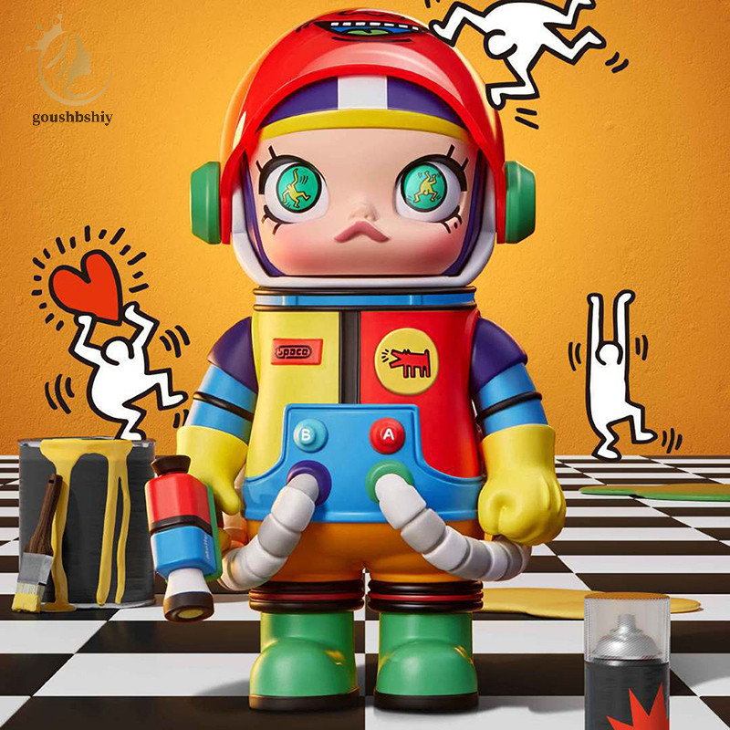 [goushbshiy] Space Molly MEGA COLLECTION Series Box Figure Toy Mini Cute Molly Limited Figuri TH