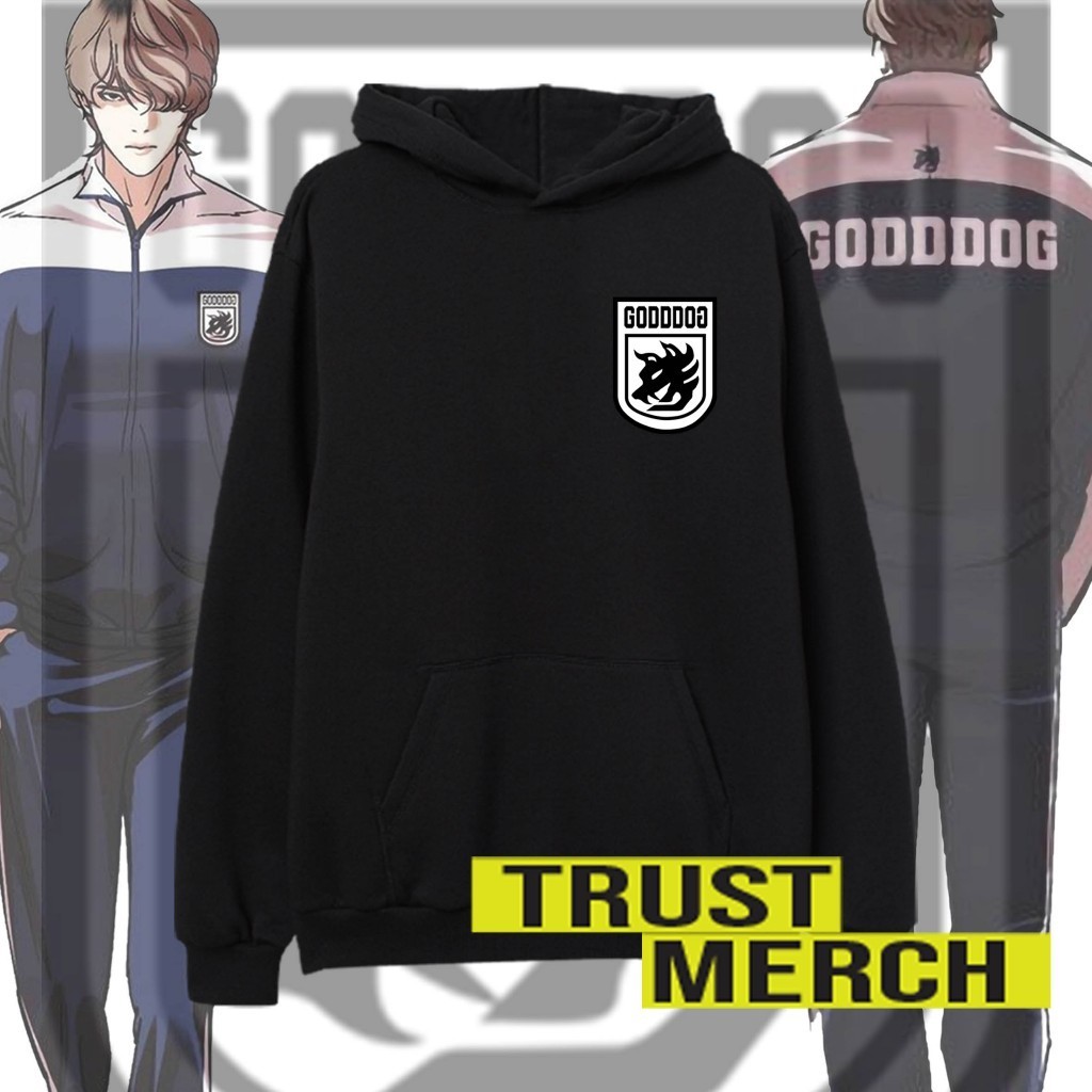 Hoodie New goddog Soeng Yohan Manhwa Lookism/Hoodie goddog gangbuk terbaru