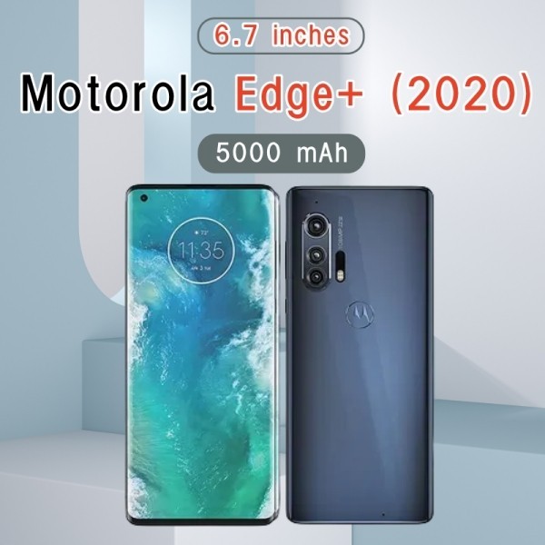 Motorola Edge+ (2020) เดิม 6.7 นิ้วสมาร์ท 256GB 12GB RAM Snapdragon 865 5G