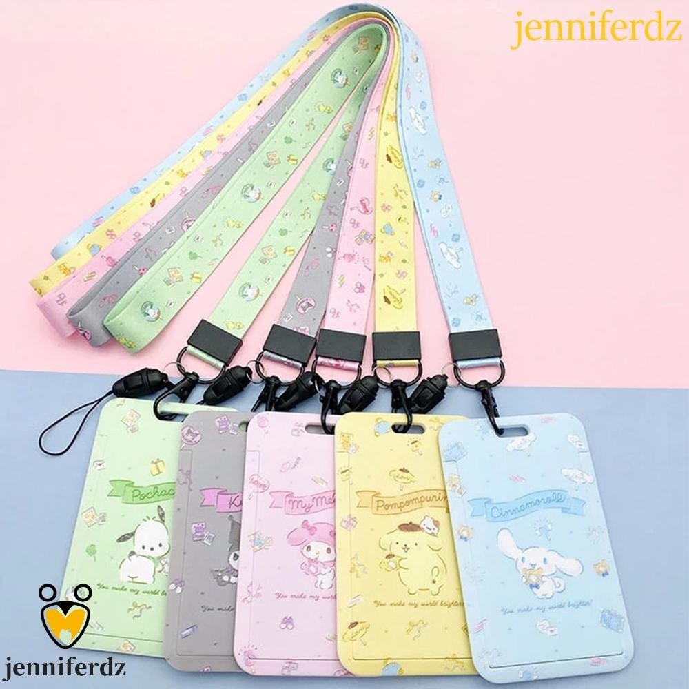 Jenniferdz Card ID Holder Badge Cartoon Cards Cover