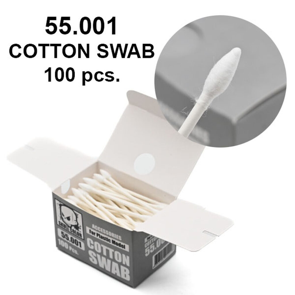 8853100904226 (zeon plamo) 55.001 Cotton Swab 100 pcs.