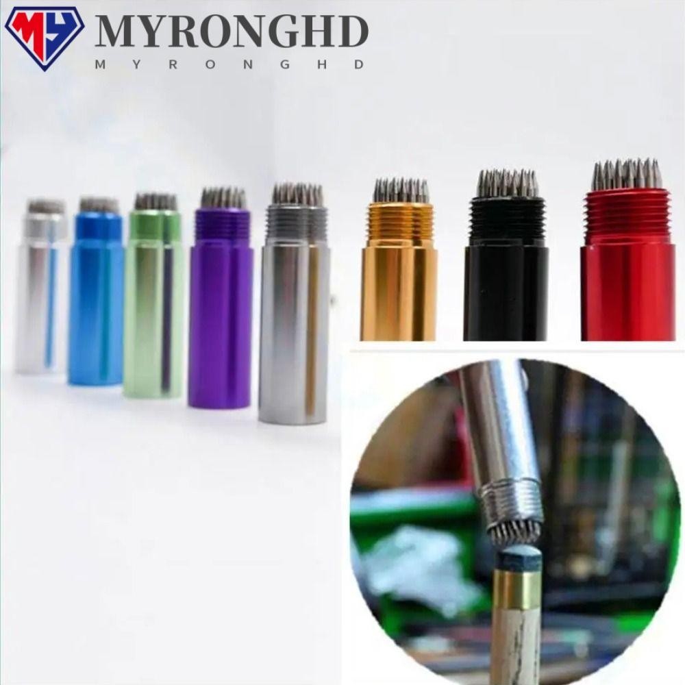 Myronghd ไม้คิวเคล็ดลับ เครื่องไส,อุปกรณ์บิลเลียดที่มีประสิทธิภาพซ่อมสระว่ายน้ําจุกคิว,แบบพกพาโลหะซ่อมเครื่องมือสนุ๊กเกอร์บิลเลียดคิวเข็ม