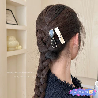 🌈พร้อมส่ง กิ๊บติดผมสไตล์เกาหลีเกาใจ 1ชิ้น กิ๊บติดผมมินิมอลกิ๊บปากเป็ด พร้อมส่งในไทย