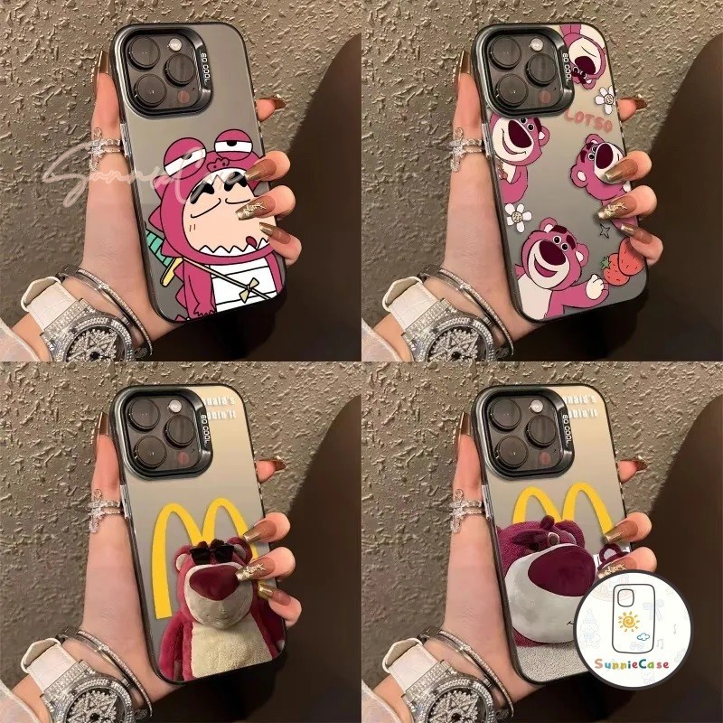 เคส VIVO Y16 Y21s Y17 Y12i Y100i Y36 Y12 Y17s Y15s Y20 Y91 Y15 Y27 Y12s Y22 Y33s Y22s Crayon สตรอเบอร์รี่ดูเดิล