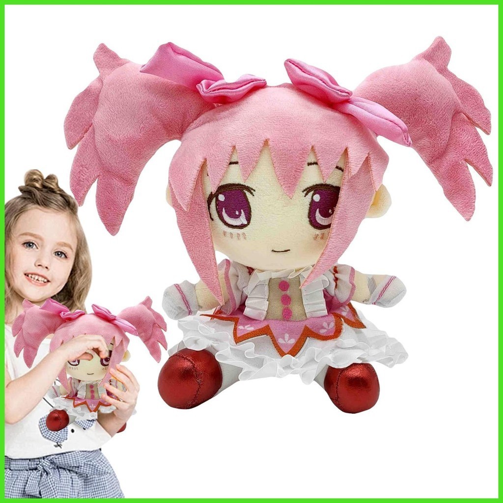 อะนิเมะ Puella Magi Madoka Magica Nesoberi Madoka Kaname ตุ๊กตาเด็กคริสต์มาสของขวัญวันเกิดของเล่น ch