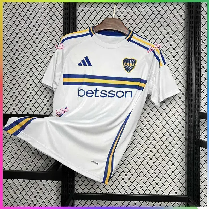 Boca Juniors Jersey 2024-25 Away เสื้อฟุตบอลแฟนๆ ฉบับที่