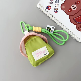 【ขายเวลาจำกัด】กระเป๋าใส่หูฟังอเนกประสงค์ Creative เชือกคล้องโทรศัพท์มือถือ กระเป๋าเก็บเหรียญ