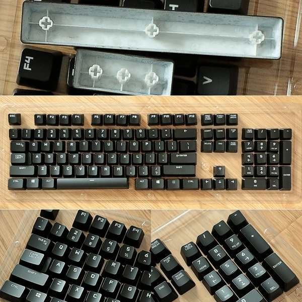 keycap ใส sa keycap ใหม่ Logผมtech G610 Keycaps Orผมgผมnal Keycaps เดี่ยว G610 คีย์บอร์ดแบบกลไกโปร่ง