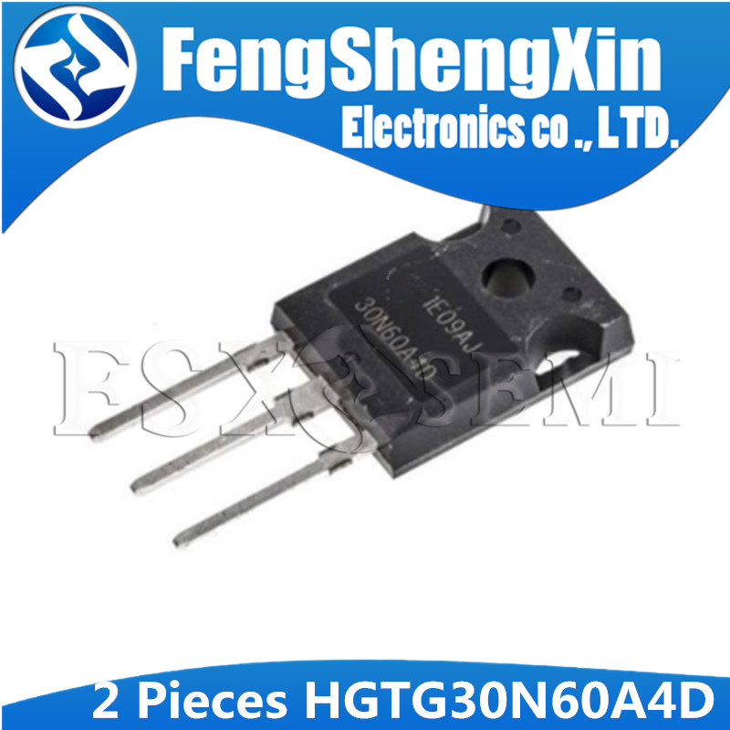 2pcs HGTG30N60A4D TO-247 HGTG30N60 30N60 TO-3P 30N60A4D TO247 MOS FET ทรานซิสเตอร์