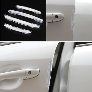 4PCS Universal Car Door Protector Edge Scratch Anti-collision Protector Clause PVE รถขอบประตู Protector