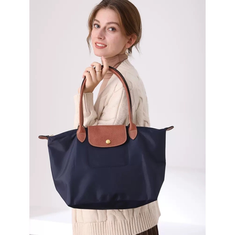 2025 Stock Bag Le PliageTote Bag กระเป๋าช้อปปิ้ง กันน้ํา พับได้