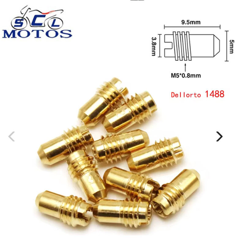 10pcs Idle Jet Set BGM PRO for 1488 Dellorto PHBG PHBD MA MB UA UB(30-80)