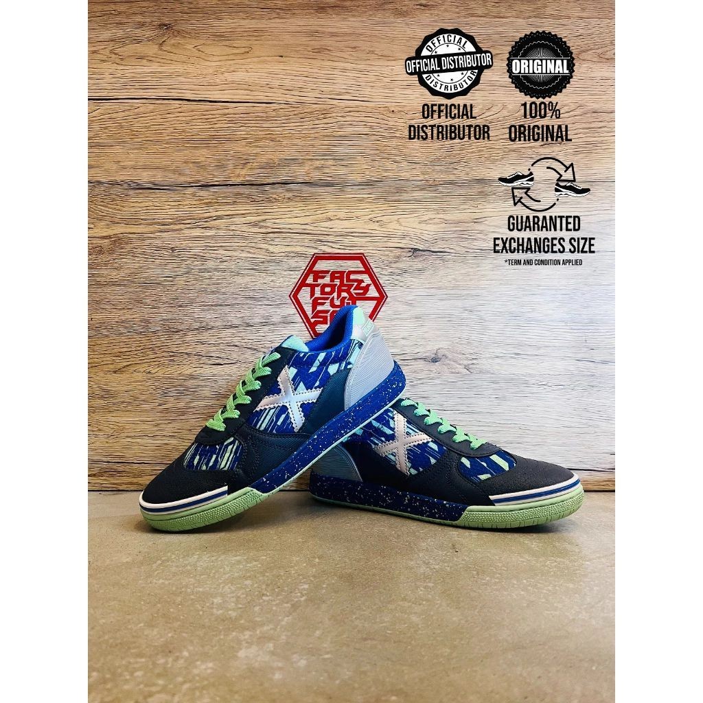 MUNICH XM-G3 INDOOR 329 (RAJAT BLUE) รองเท้า FUTSAL