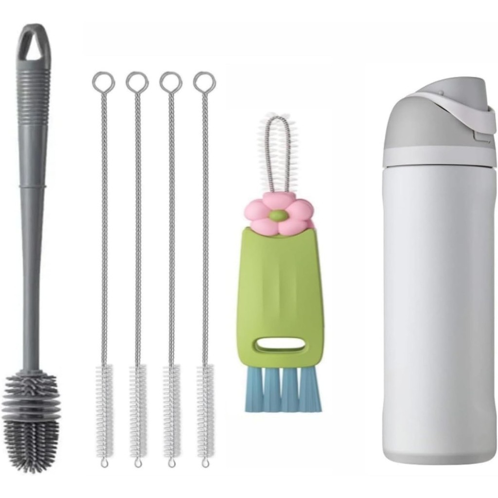 ชุดล้างถ้วย Owala อุปกรณ์เสริม owala แปรงล้างหลอด แปรงล้างขวดน้ํา สําหรับ Owala 24 oz/32 oz/40 oz