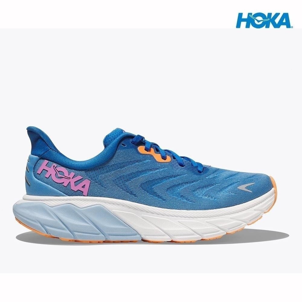 [ขนาด EUR] Hoka Women arahi 6รองเท้าวิ่งกว้างทั้งหมดบนเรือ/ท้องฟ้าริมทะเล